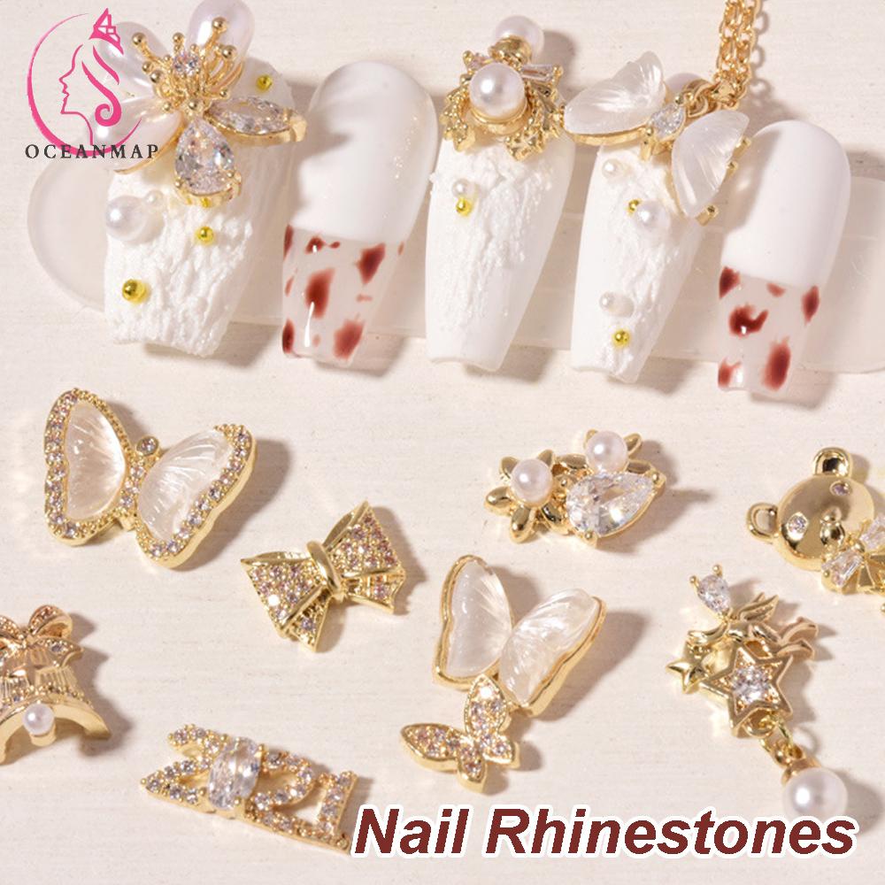Hạt Charm Trang Trí Móng Tay 3D Xinh Xắn Sang Trọng