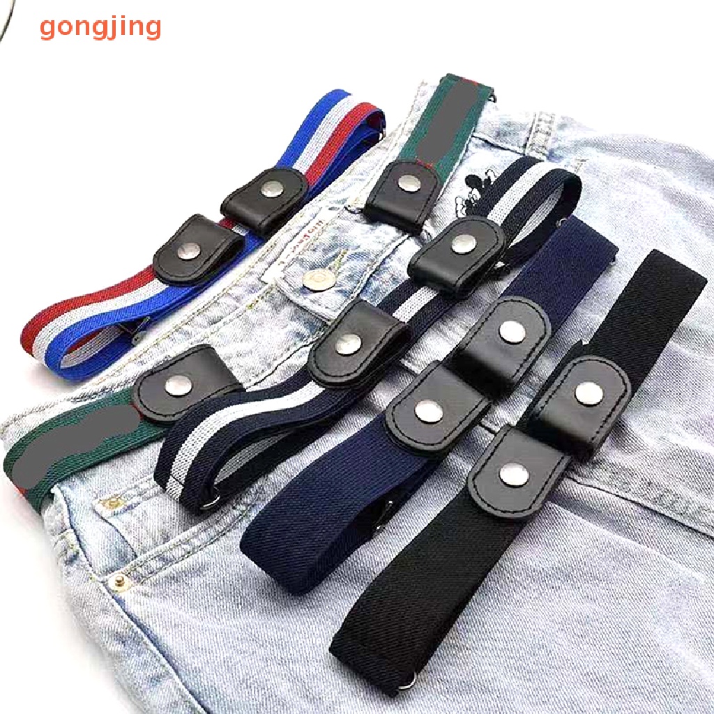 Thắt Lưng Không Khóa Co Giãn Không Đường May Cho Nam Nữ