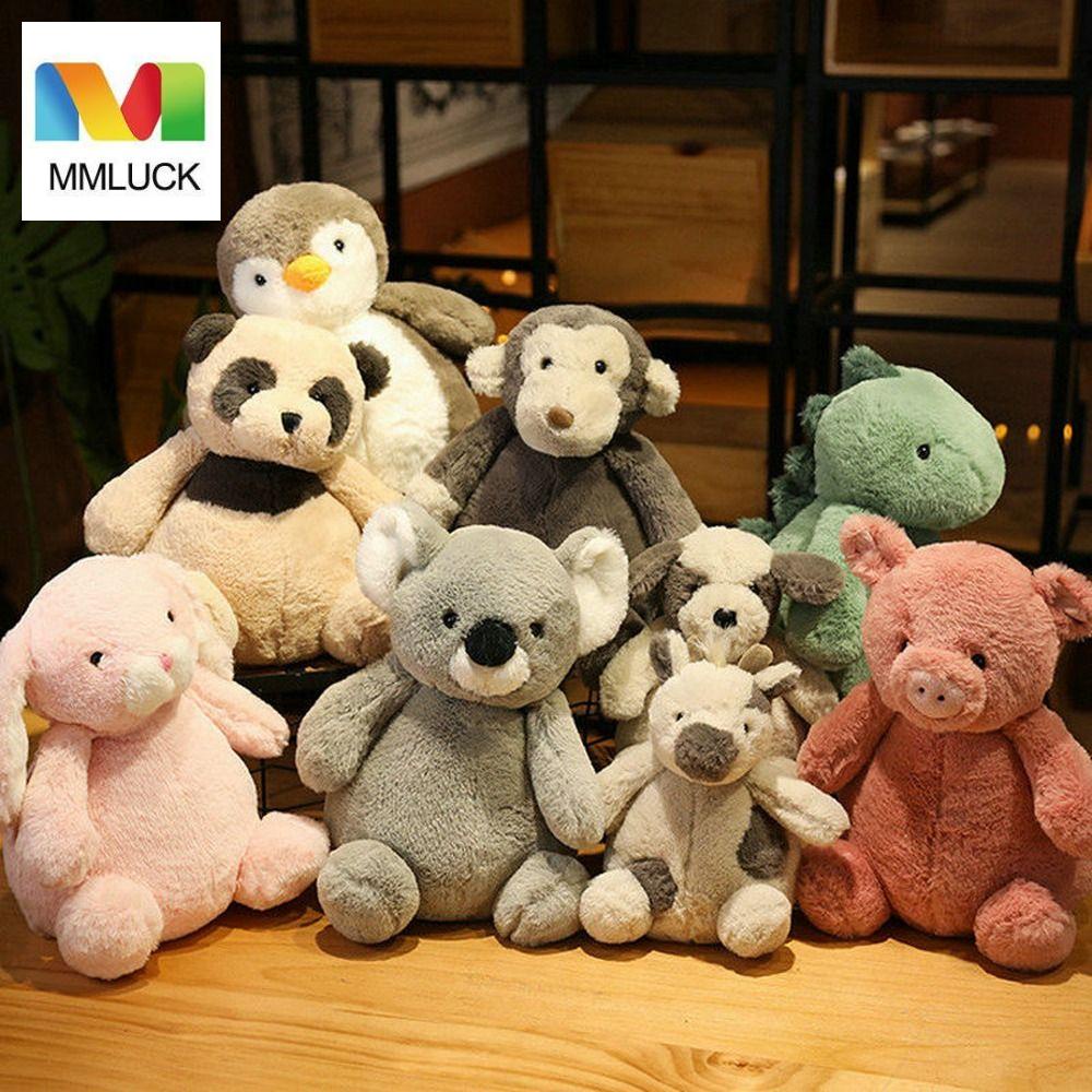 Thú Nhồi Bông Hình Động Vật Dễ Thương Trang Trí Nhà Cửa