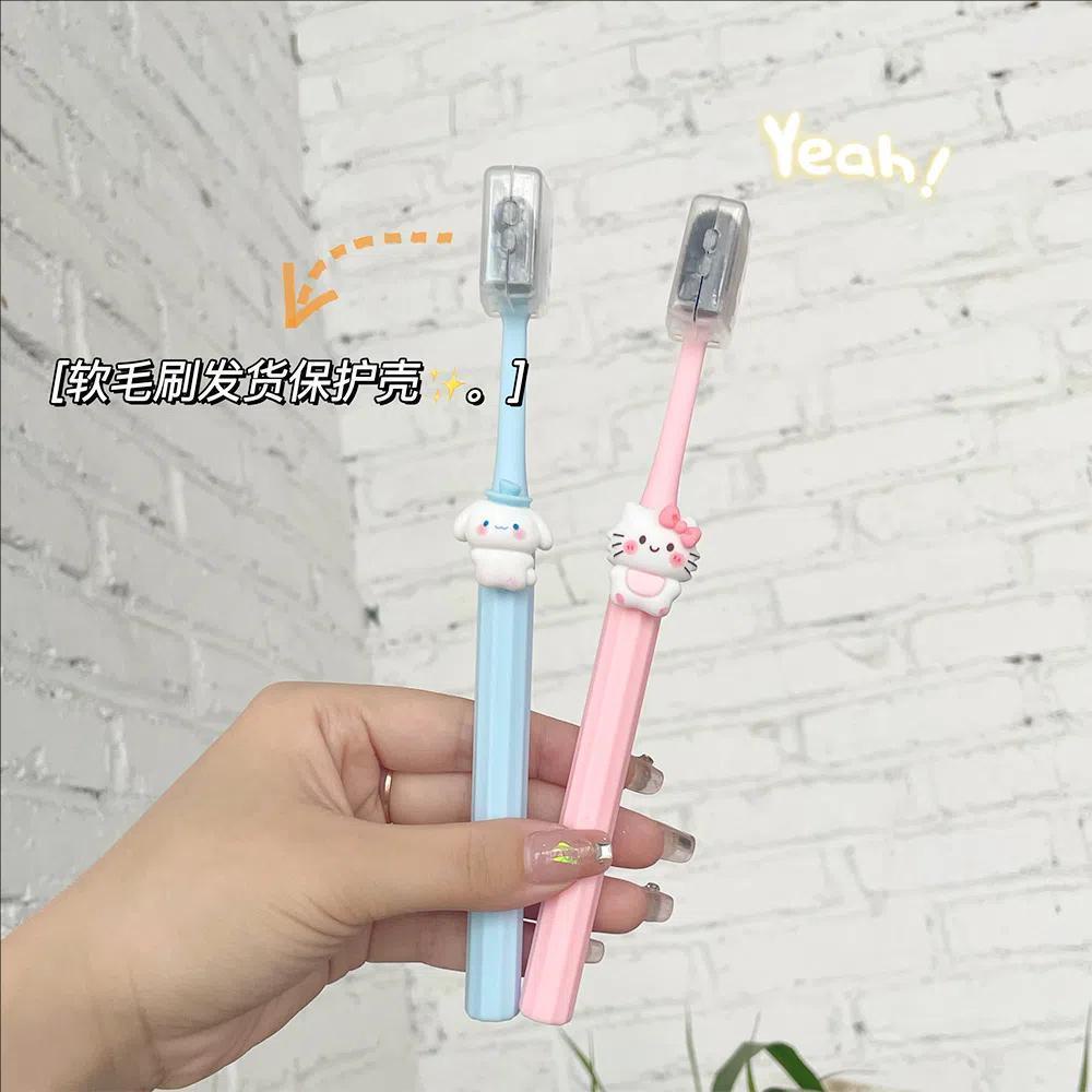 Sanrio Bàn Chải Đánh Răng Lông Mềm Hình Chú Chó Yugui Đáng Yêu Cho Cặp Đôi