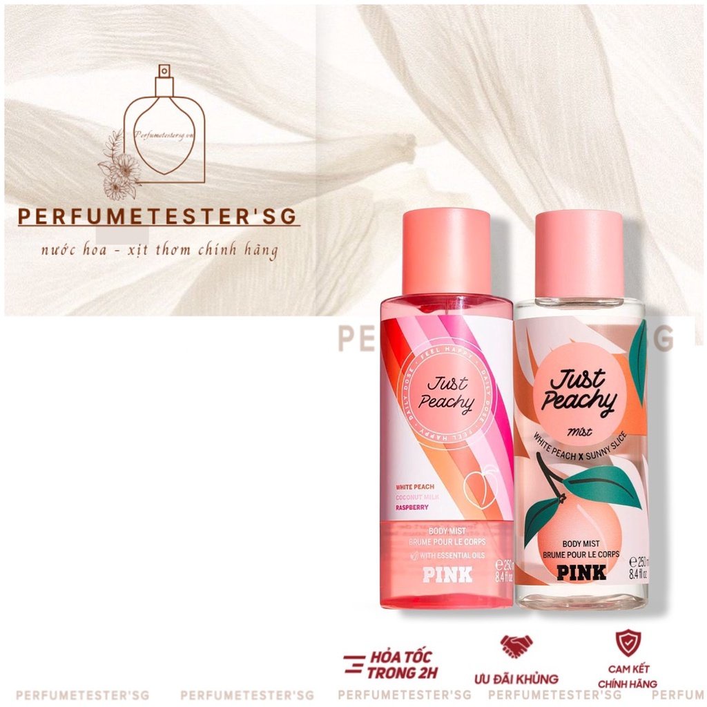 Body mist xịt thơm toàn thân Just Peachy -perfumetester