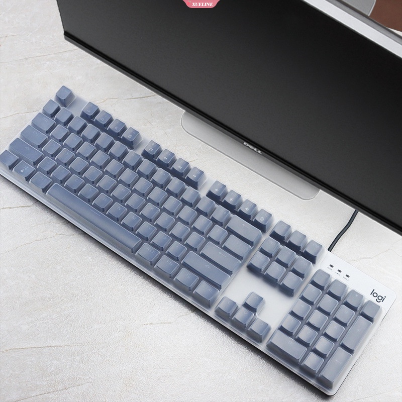 Tấm Silicon Bọc Bảo Vệ Bàn Phím Cơ Logitech K845 K840 / K845 Màu Đen / Hồng