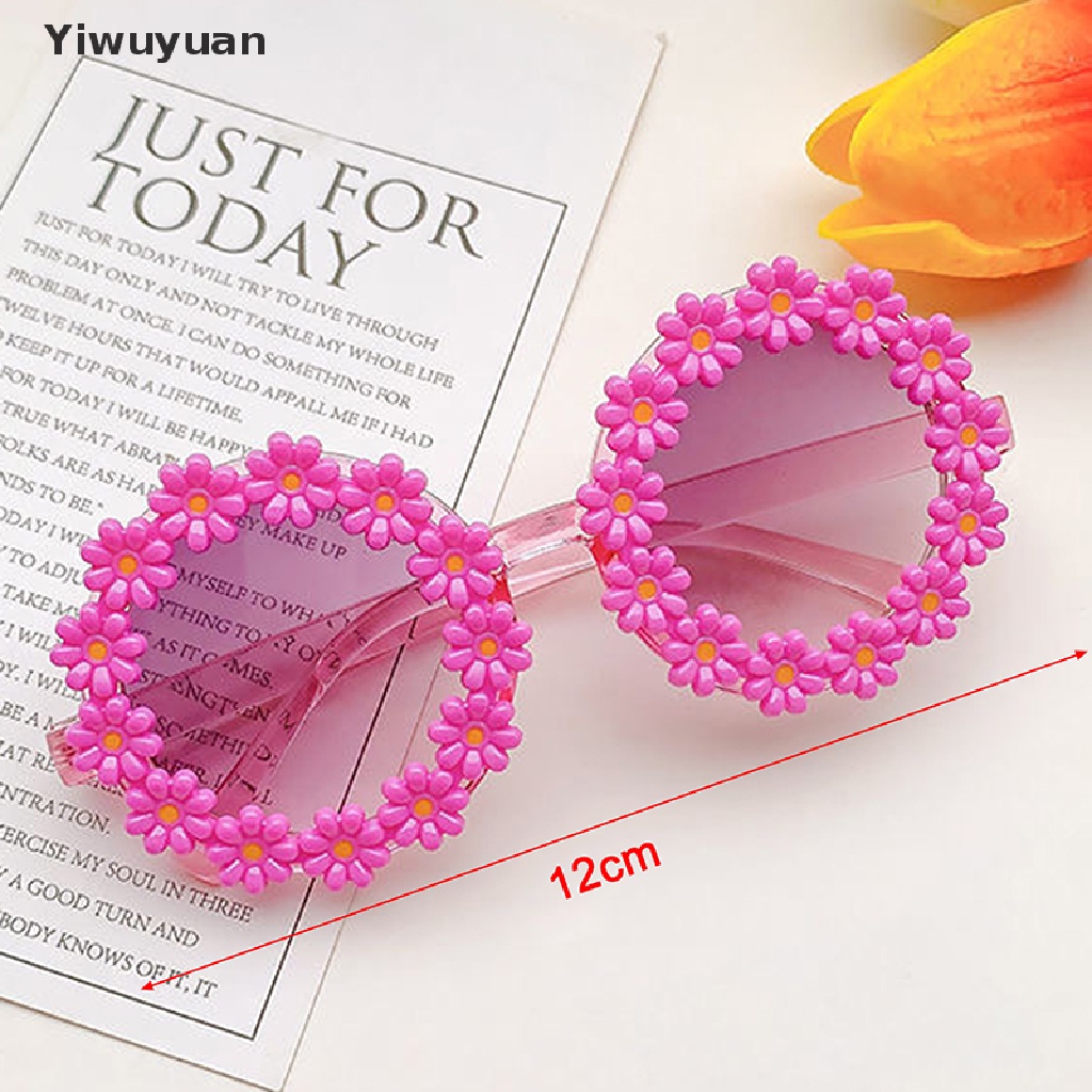 < Yiwuyuan > Kính Râm Thể Thao Hình Hoa Tròn Cho Bé Trai Bé Gái