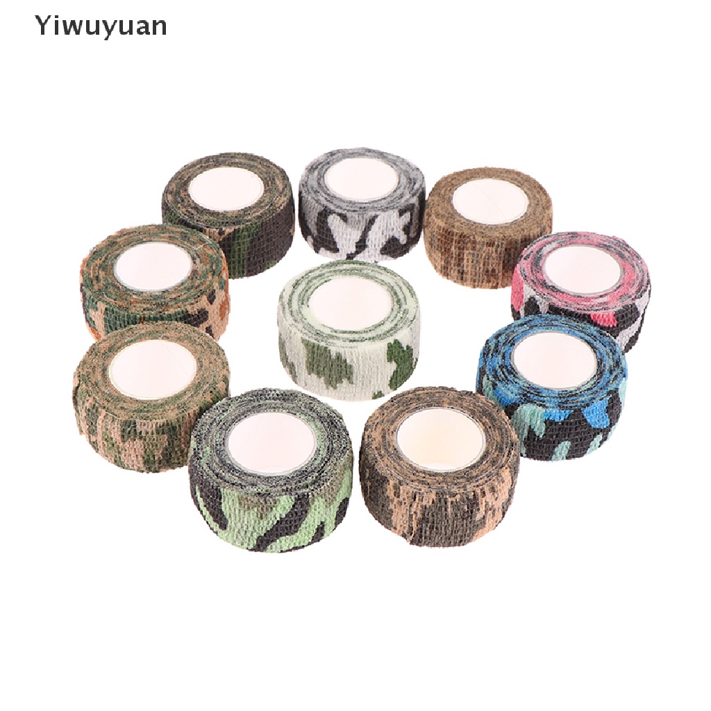 Bộ 2 Cuộn Băng Dán Bảo Vệ Đàn Hồi Nhiều Màu 4.5M