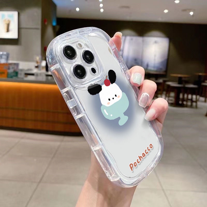 ✅Ốp Điện Thoại Mềm Trong Suốt Chống Sốc In Hình Chó Pacha Cho Iphone 8p7 / 11 14 12promaxxs 13 Xr / DIMQ