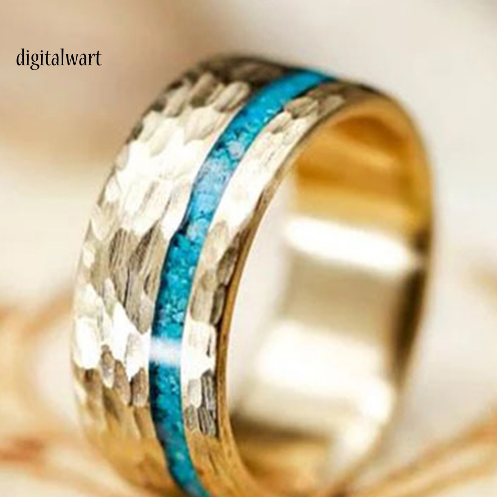 Kỹ Thuật Số| Nhẫn Hợp Kim Trơn Mịn Thời Trang Cho Nam Nữ