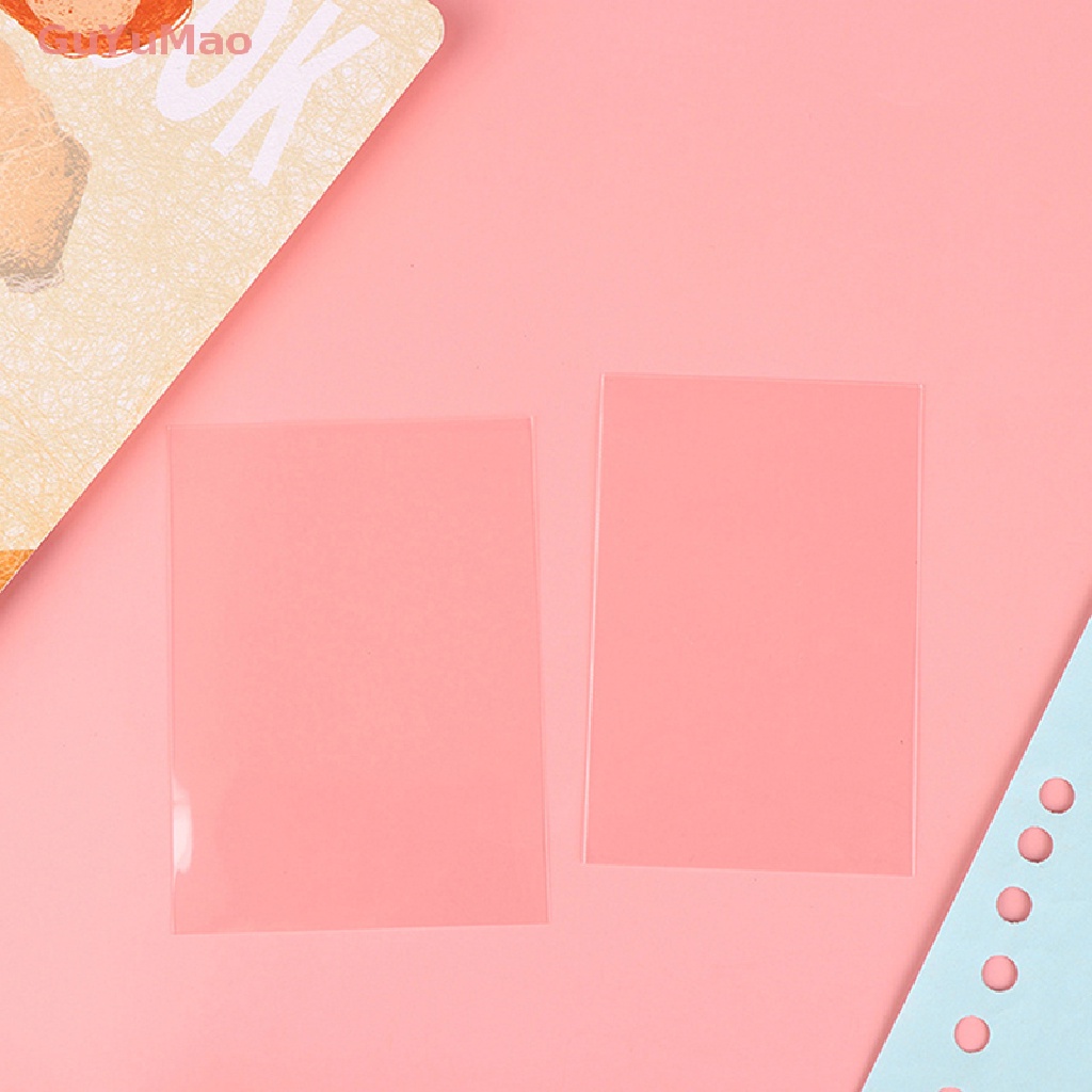 Set 50 Tấm Phim Trong Suốt Bảo Vệ Album Ảnh Hàn Quốc Không Axit CPP Horaphic