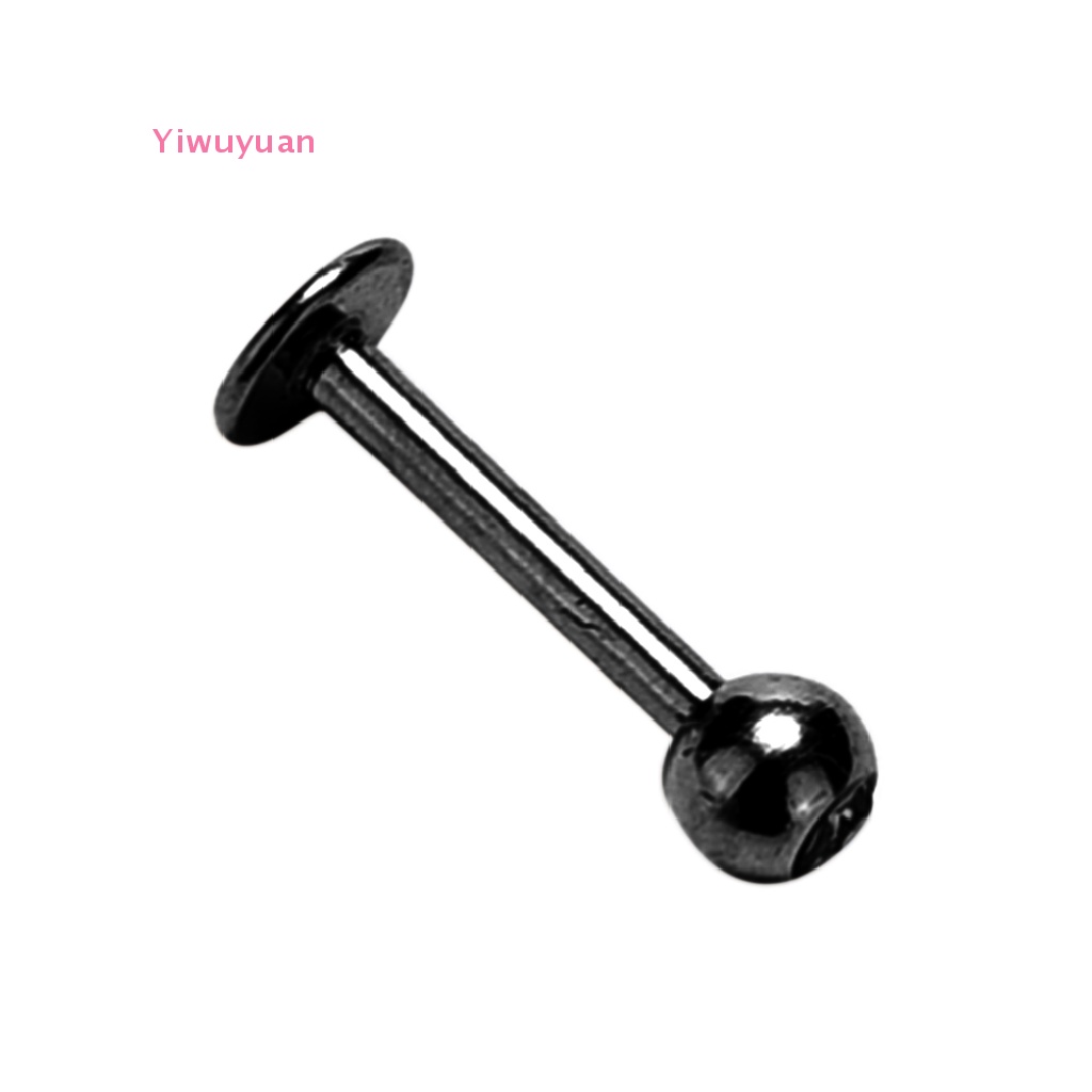 <Yiwuyuan> 1 X Round Tragus Lip Ring Monroe Ear Cartilage Stud Earring Body  New