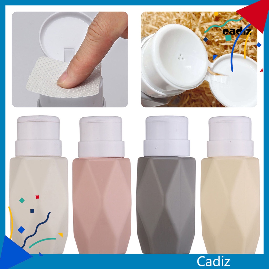 Chai Đựng Dung Dịch Tẩy Sơn Móng Tay Dạng Nhấn Chống Rò Rỉ Tiết Kiệm Sức Lao Động Phong Cách Nhật Bản