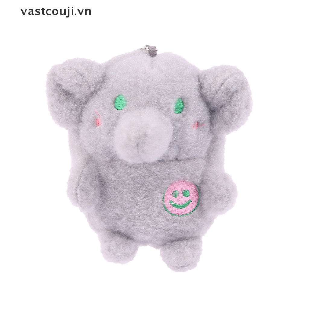 1 Chú Voi Nhồi Bông VASTJI 12cm 4 Màu Tùy Chọn