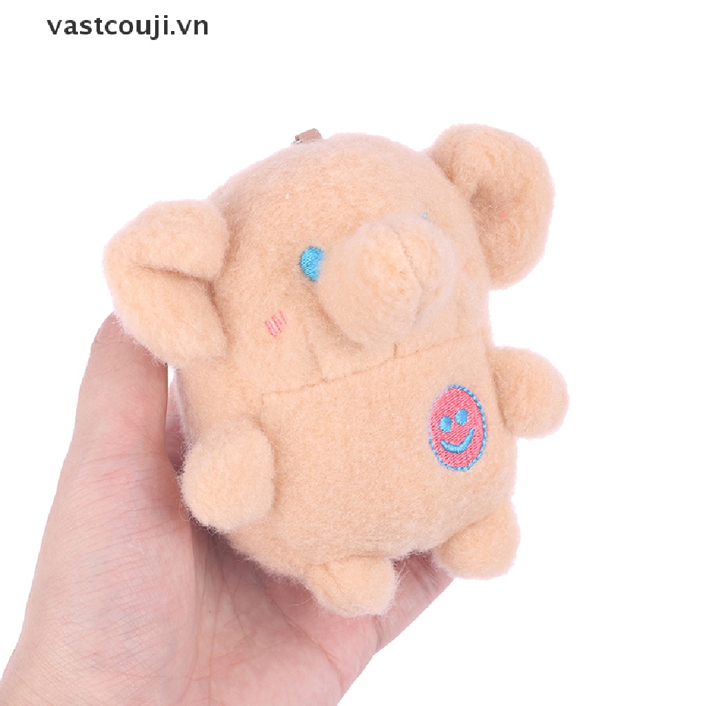 1 Chú Voi Nhồi Bông VASTJI 12cm 4 Màu Tùy Chọn