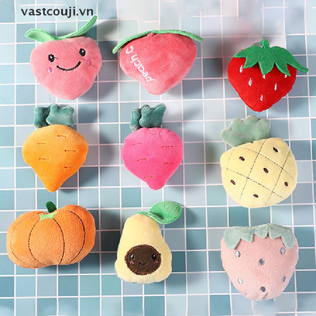 Set 2 Ghim Cài Áo Hình Trái Cây Bông Đáng Yêu