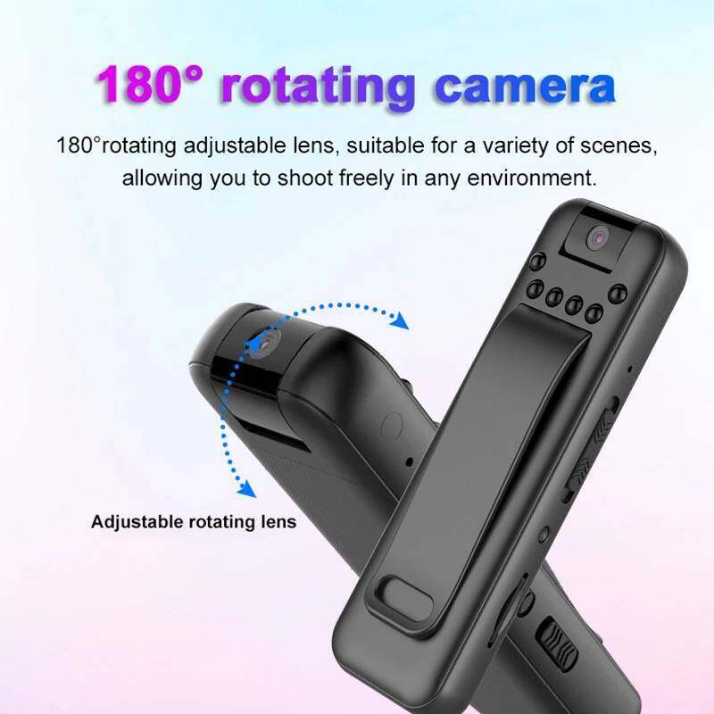 Camera Hành Trình Mini Full HD 1080P Hỗ Trợ Quay Ban Đêm Xoay 180 Độ