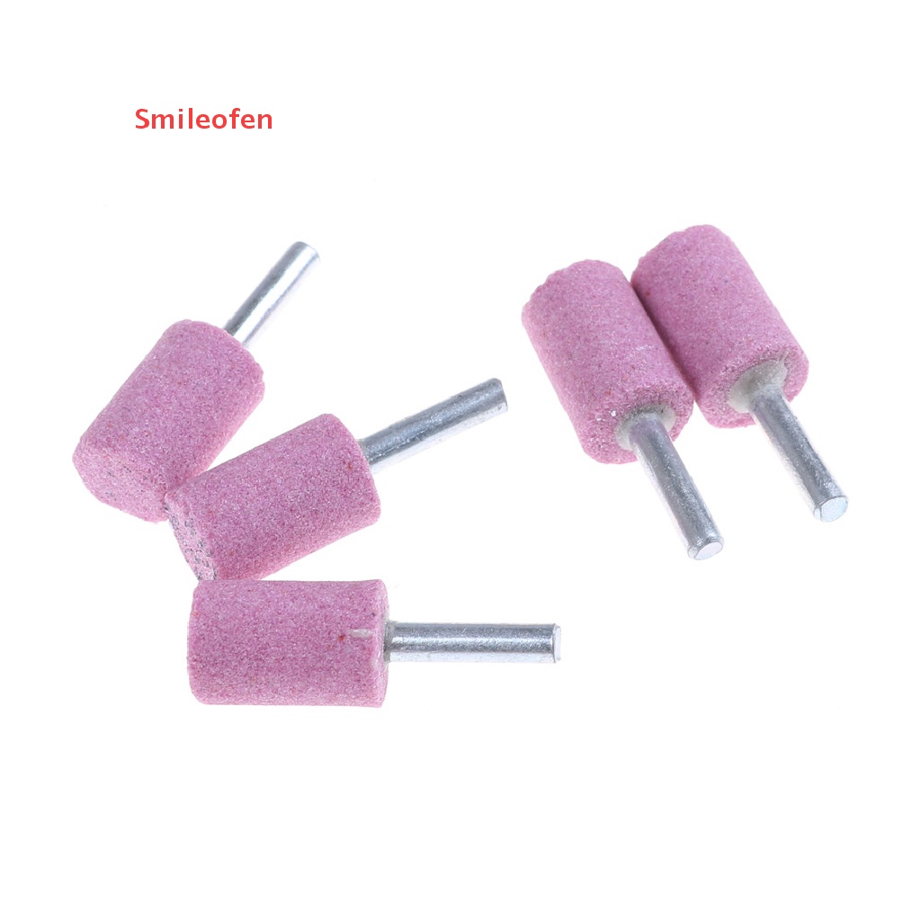 Bộ 5 Đá Mài 6mm OD20 Hình Trụ Mới