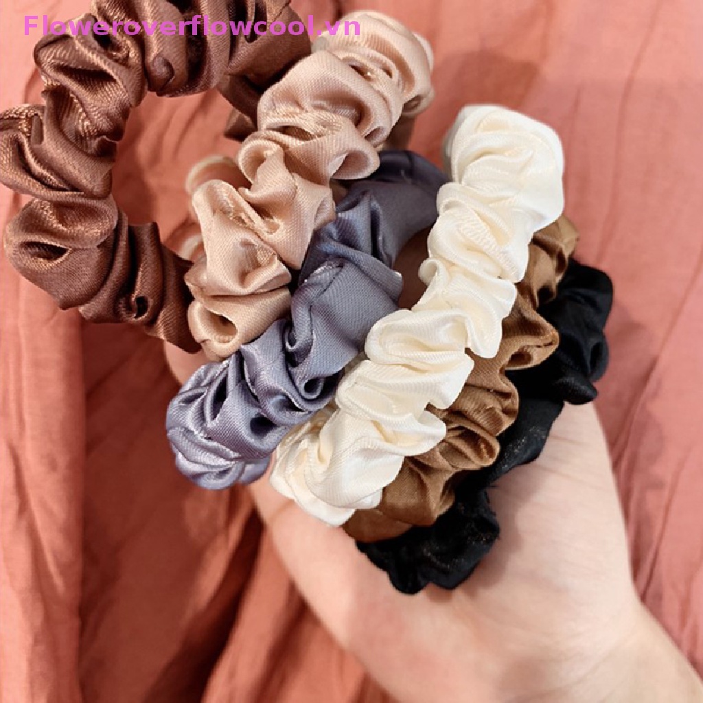 Set 6 Dây Buộc Tóc Co Giãn Thời Trang Cho Nữ