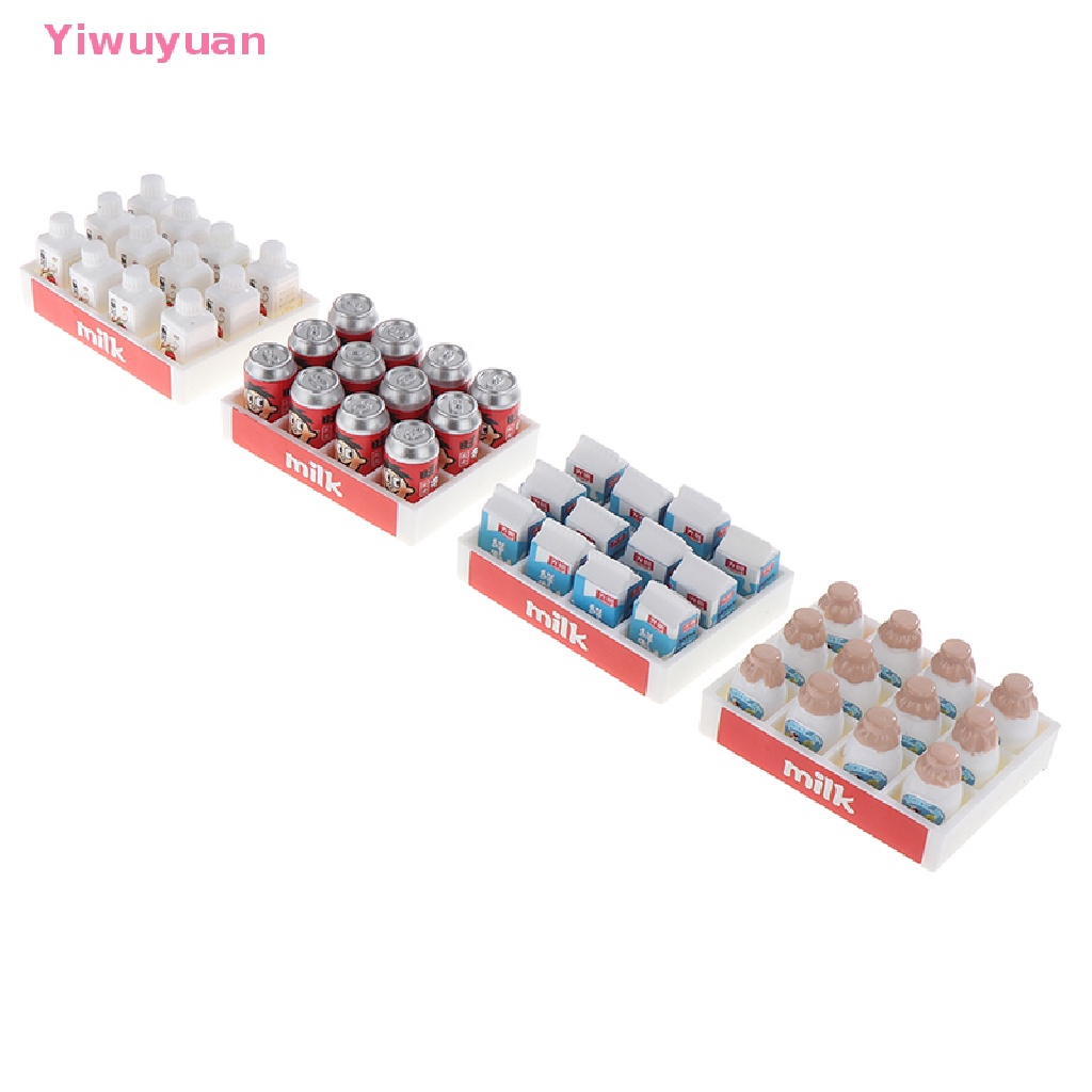 1 Bộ Bình Sữa Đồ Chơi Búp Bê Mini DIY Mới Cho Bé < Yiwuyuan > 1Set