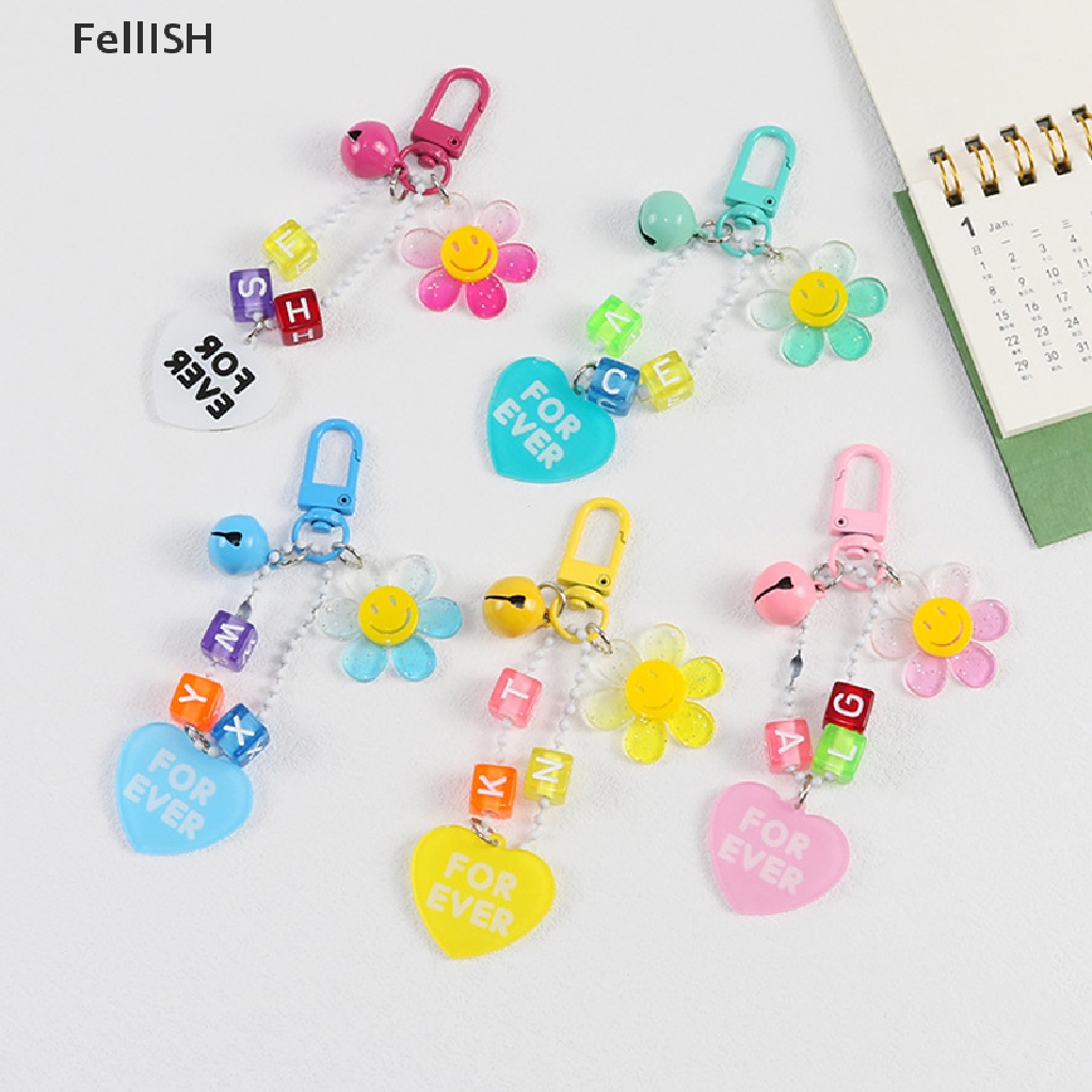 1 Móc Khóa Hình Hoa Hướng Dương Nhiều Màu Dễ Thương 439br