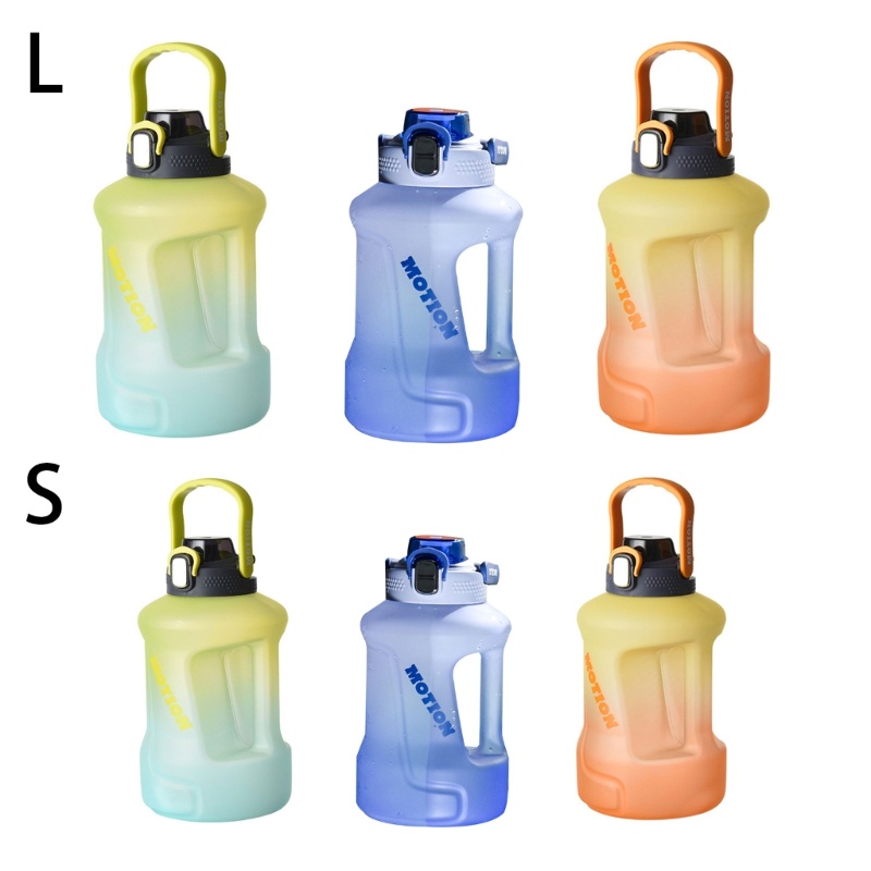 Bình Nước Thể Thao Có Vỏ Bọc Ống Hút Bằng Nhựa