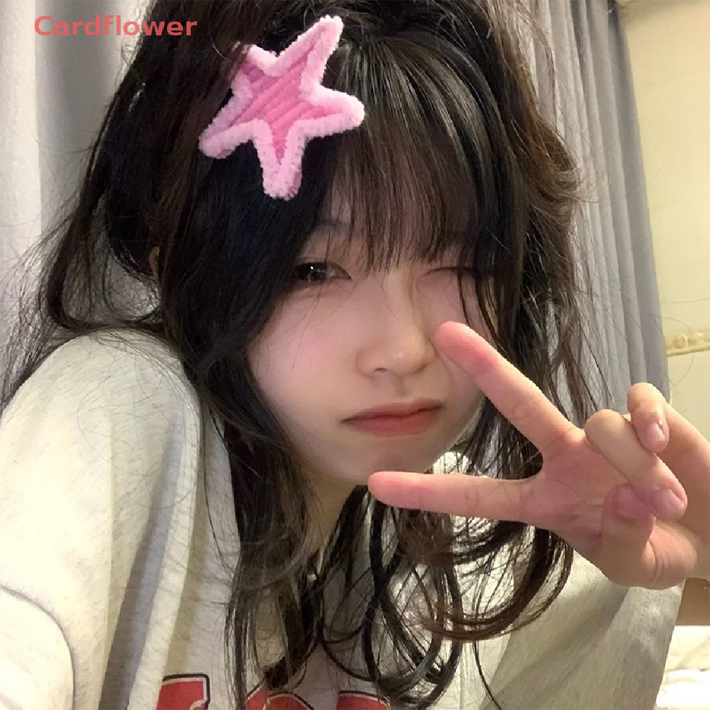 Kẹp Tóc Ngôi Sao Năm Cánh Y2k Dễ Thương Cho Nữ