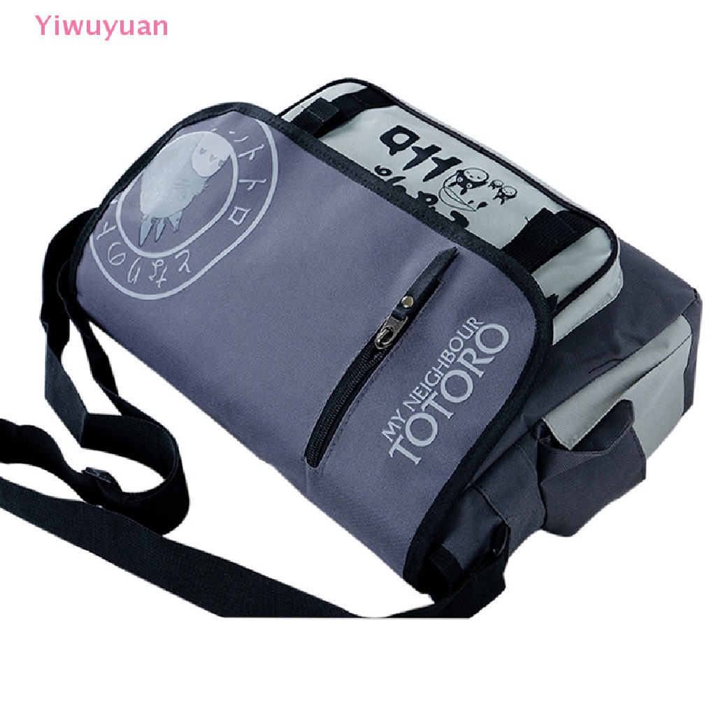 Túi Đeo Chéo Vải Canvas Họa Tiết Hoạt Hình Yiwuyuan > Thời Trang Mới