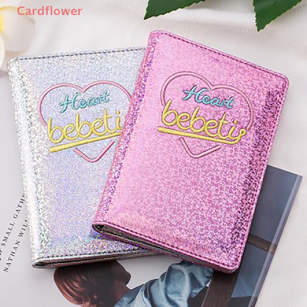 Ví Đựng Hộ Chiếu Chống Thấm Nước Thêu Họa Tiết Trái Tim Xinh Xắn Mới