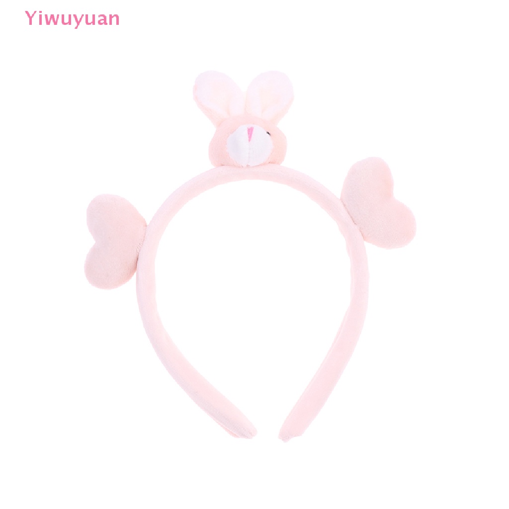 1 Cài Tóc Tai Thỏ Lông Xù Đáng Yêu Phong Cách Hàn Quốc Mới