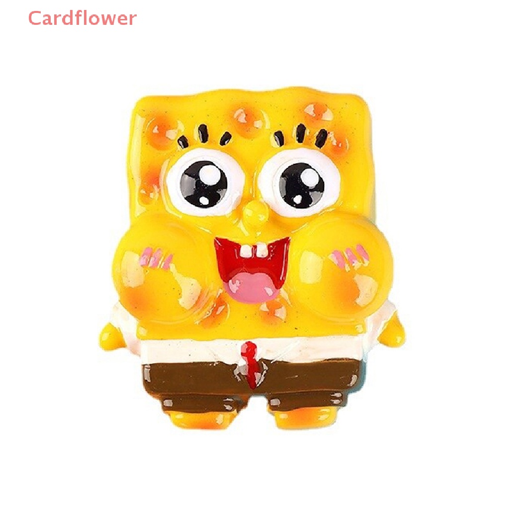 &lt; Cardflower &gt; Phụ Kiện Nam Châm Trang Trí Tủ Lạnh Hình Nhân Vật Hoạt Hình Mini Bằng Nhựa Resin