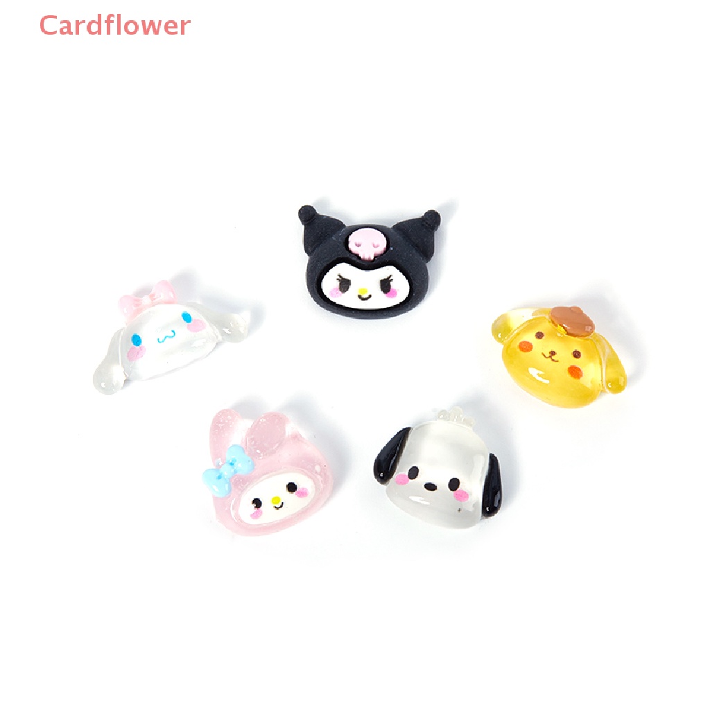 Bộ 10 Phụ Kiện Trang Trí Điện Thoại Hình Động Vật Hoạt Hình Xinh Xắn