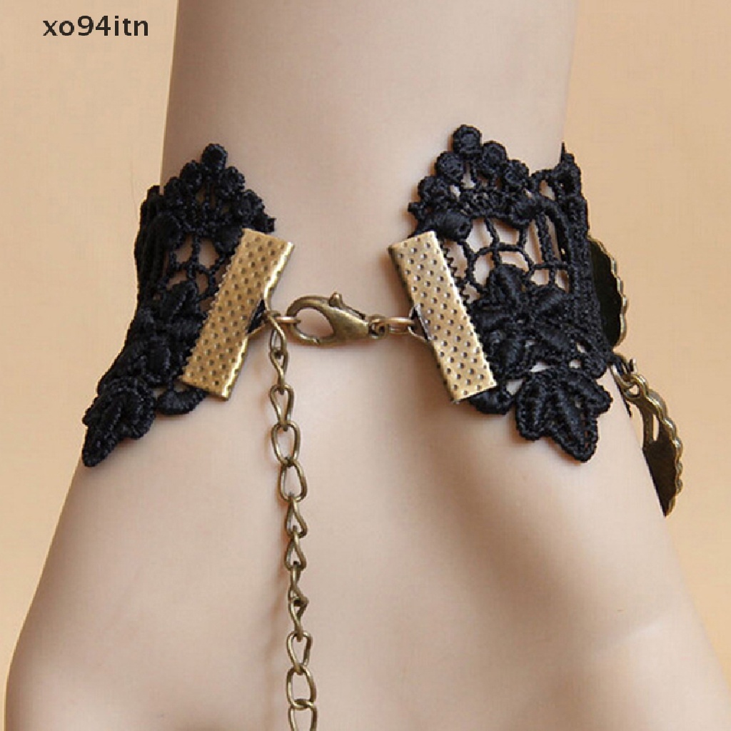 Vòng Cổ Choker Ren Màu Đen Quyến Rũ