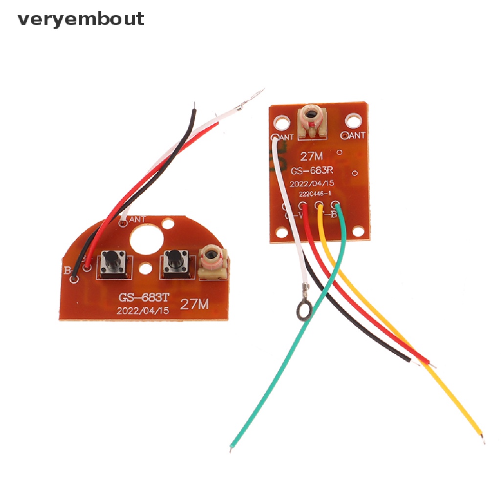 Bảng Mạch Điều Khiển Từ Xa 2CH RC 27MHz PCB Và Hệ Thống Nhận Tín Hiệu Radio Cho Xe Hơi / Xe Tải