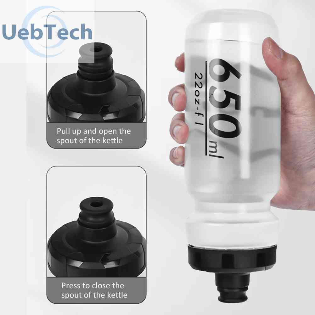 Bình Nước Thể Thao 650ML Kèm Giá Đỡ Tiện Lợi