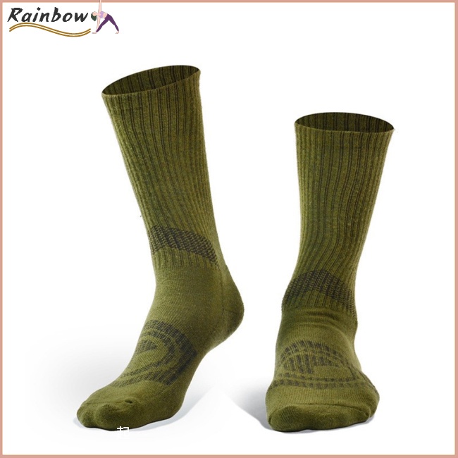 1 Đôi Tất Thể Thao Dày Chống Trượt Dùng Cho Các Hoạt Động Ngoài Trời