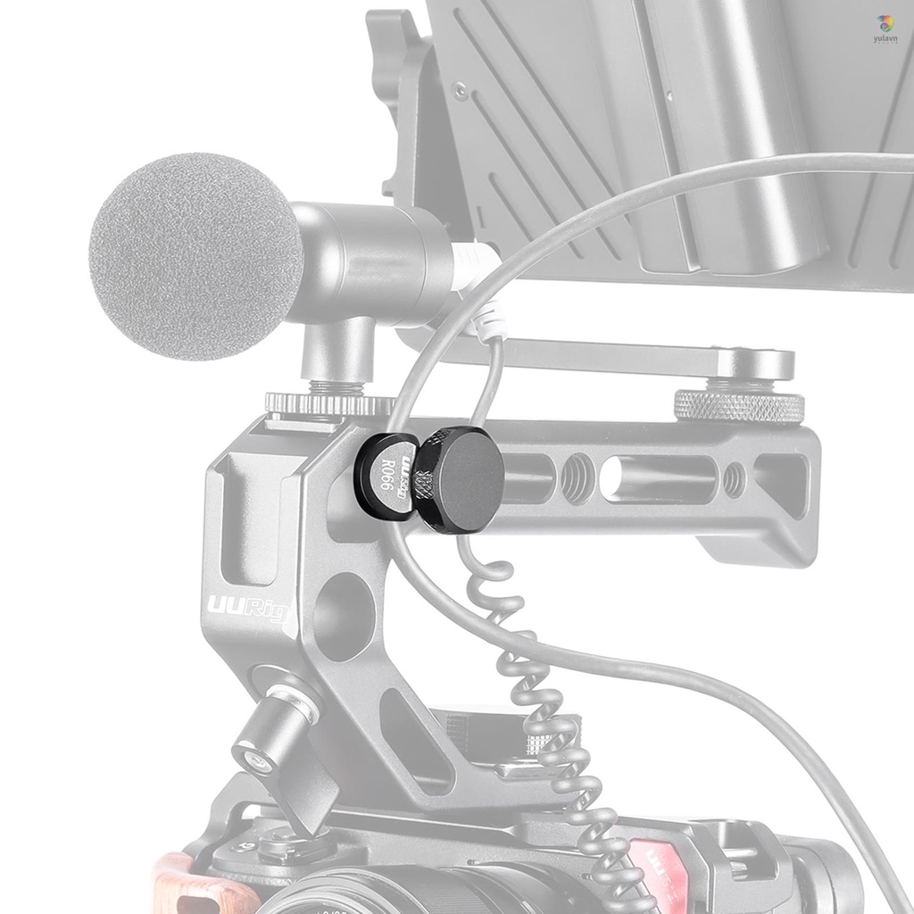 Giá Đỡ Micro UURig R066 1 / 4 Inch Bằng Kim Loại Chuyên Dụng Cho Máy Ảnh Đường Kính 3mm-6mm