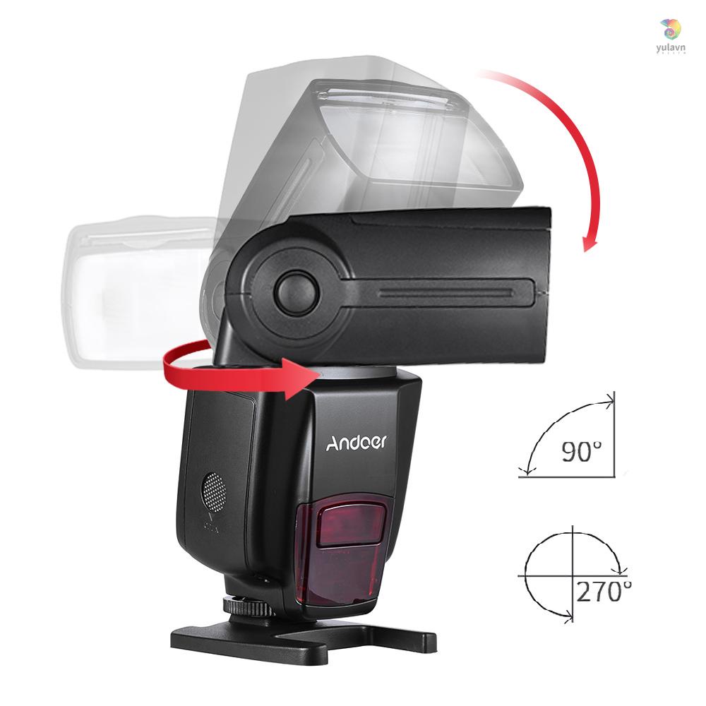 Đèn Flash Máy Ảnh Andoer AD560 IV 2.4G GN50 Không Dây Chuyên Dụng