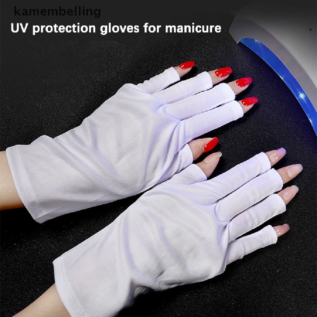 Găng Tay Bảo Vệ Chống Tia UV Khi Làm Móng
