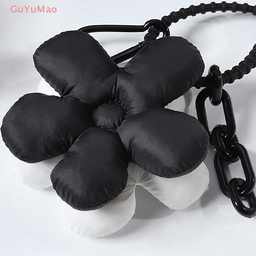 [cxGUYU] Móc Khóa Vải Tinh Tế Mặt Hoa Nhỏ Dễ Thương Có Dây Buộc PRTA