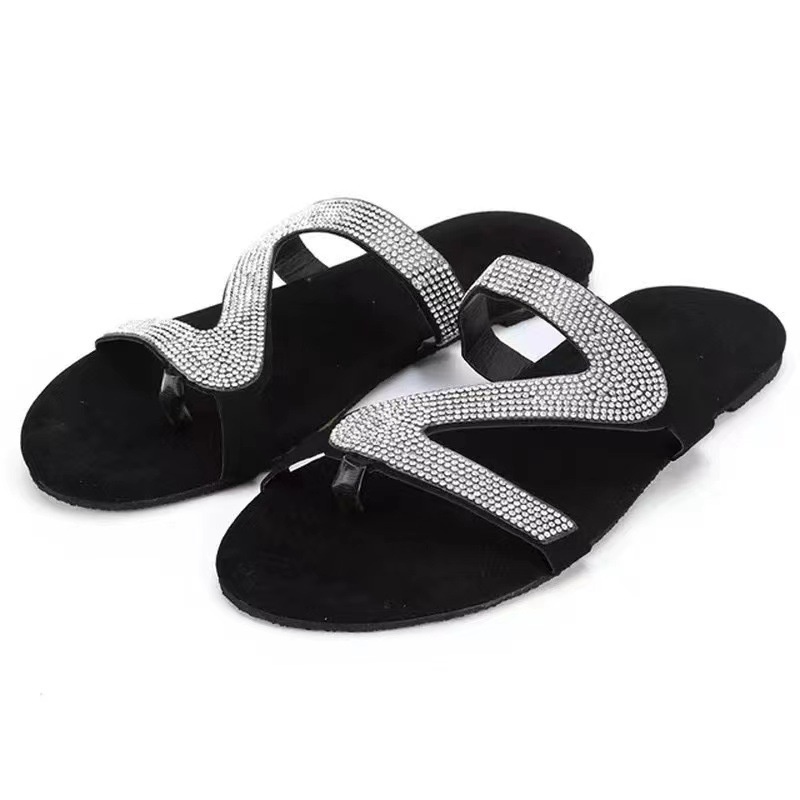 Dép Sandal Đế Bằng Thời Trang Mùa Hè Cho Nữ