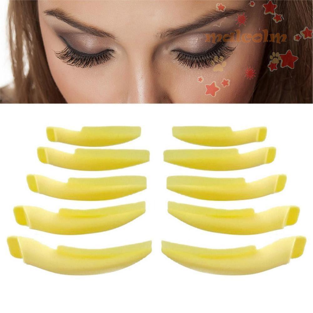 Hộp 5 Cặp Đệm Silicone Hỗ Trợ Nâng Lông Mi Tiện Dụng