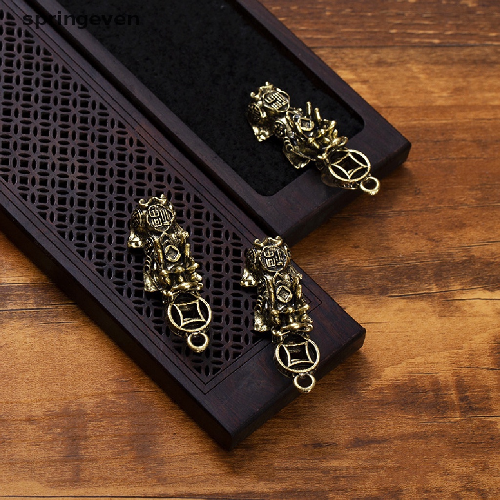 Móc Chìa Khóa Bằng Đồng Thau Phong Cách Retro