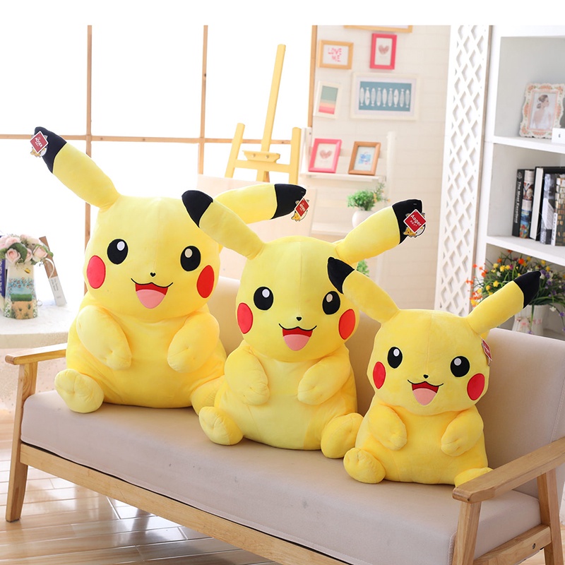 Thú Nhồi Bông Hình pikachu Dễ Thương 20. - 45cm