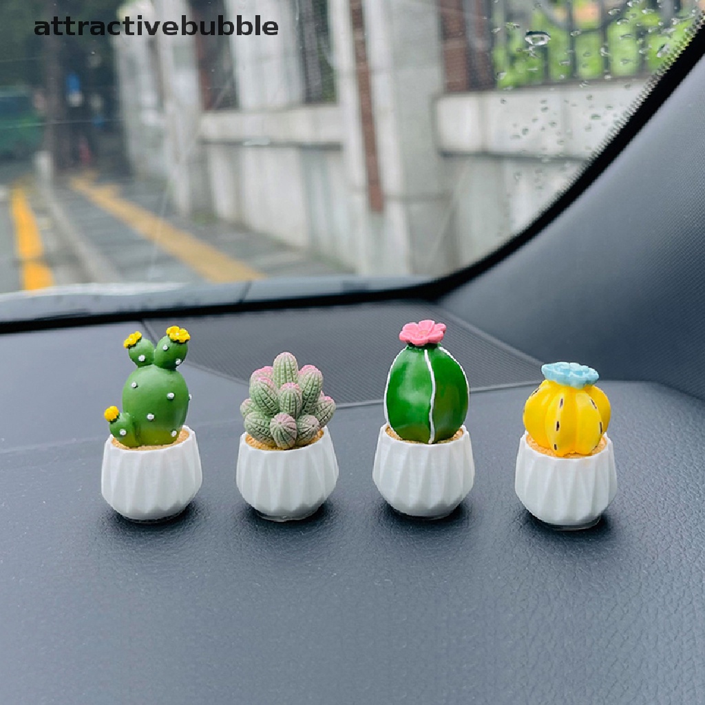 Set 1 / 4 Đồ trang trí Cây Xương Rồng Mini Trang Trí Tiểu Cảnh