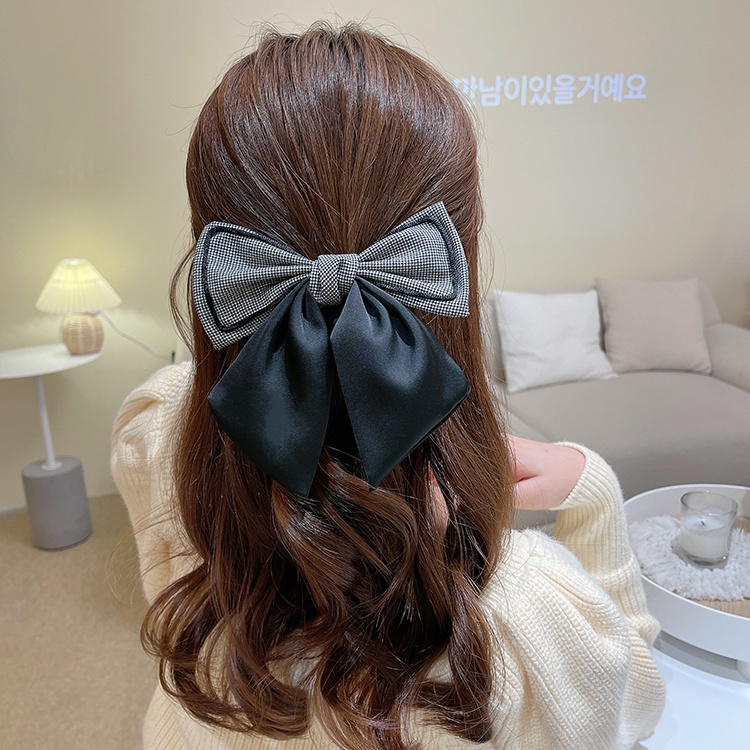 Dây Cột Tóc Bản Lớn Cao Cấp Thời Trang Mùa Xuân Cho Nữ