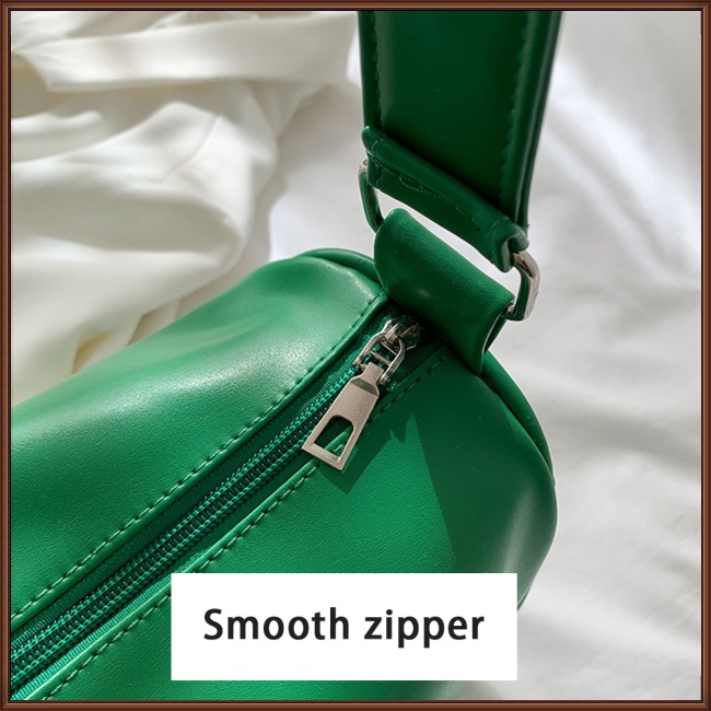 Túi Đeo Chéo Da Pu Khóa Kéo Thời Trang Cho Nữ