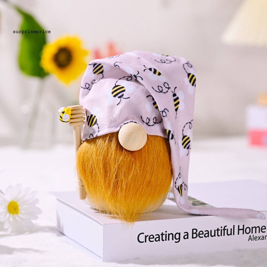 Spa Đồ trang trí Búp Bê Vô Diện Đội Mũ Dài Trang Trí Nhà Cửa