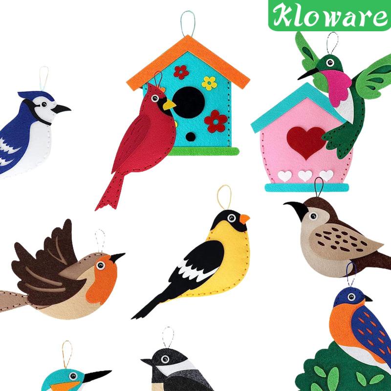 Bộ Dụng Cụ May Vá Thủ Công Hình Cá Và Chim Cho Người Mới Bắt Đầu