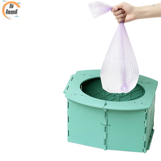 Bô Đi Vệ Sinh Nhỏ Gọn Có Thể Gấp Gọn Kèm Túi Đựng Rác Cho Trẻ Em