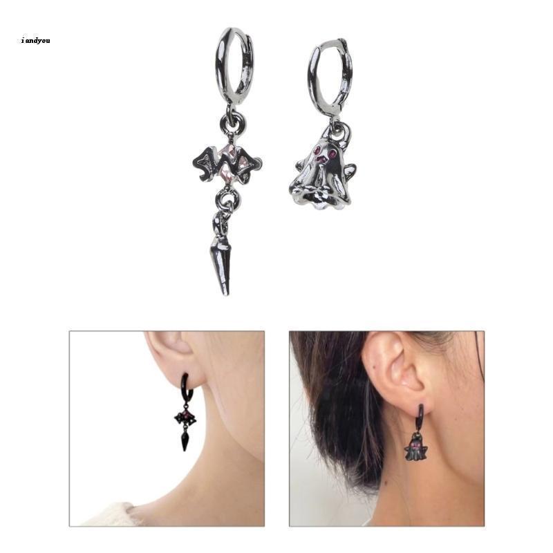 ✿ Bông Tai Y2K Hình Ma Dễ Thương Phong Cách Punk Ngọt Ngào