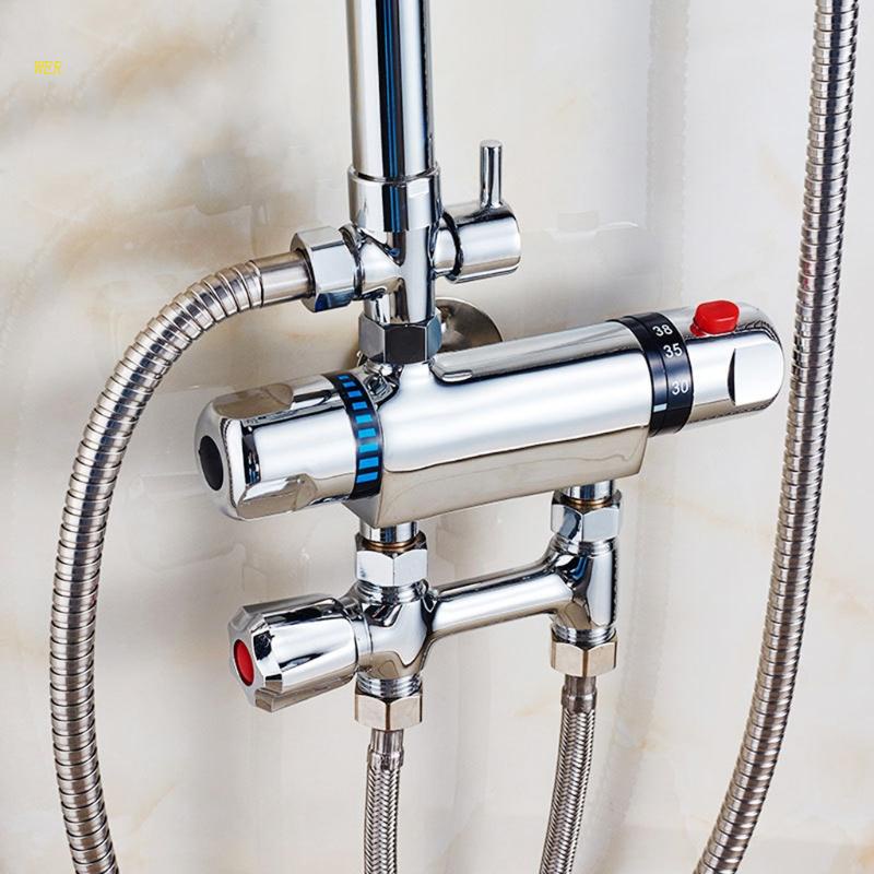 Van Điều Khiển Nhiệt Độ Vòi Hoa Sen Gắn Tường