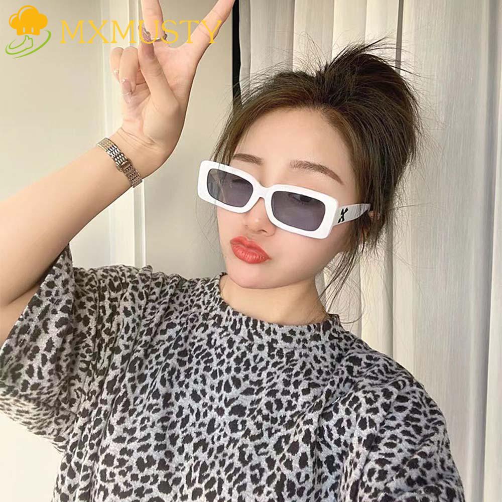 Kính Mát Gọng Vuông Oversize Phong Cách Hàn Quốc Thời Trang Cho Nữ