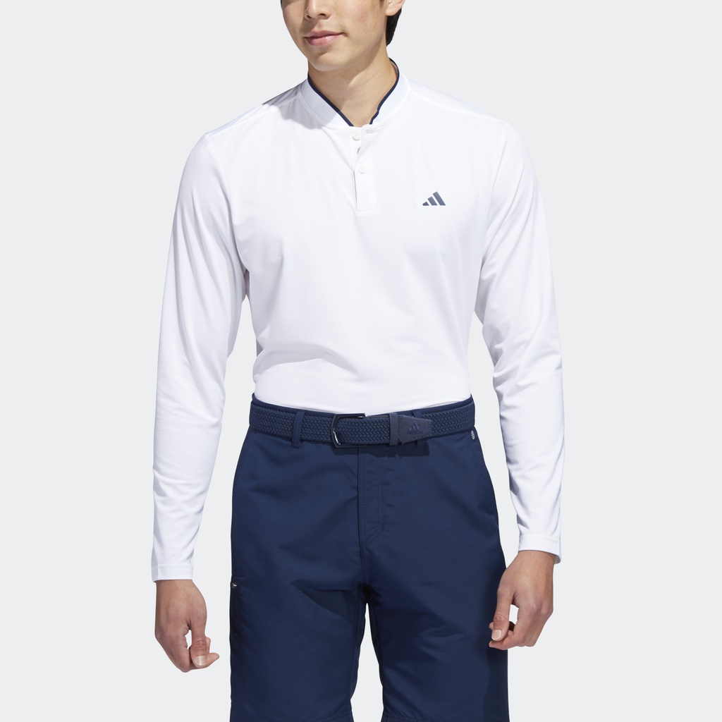 Adidas Đánh gôn Áo Polo Dài Tay Nam trắng HS7578